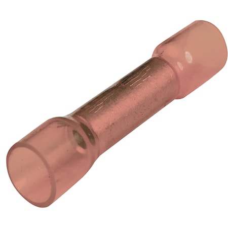 Seachoice Butt Splice Wire Connector, 8 AWG Max, Red 60211